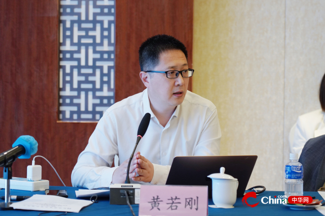 北京市卫健委疾控处处长黄若刚发言